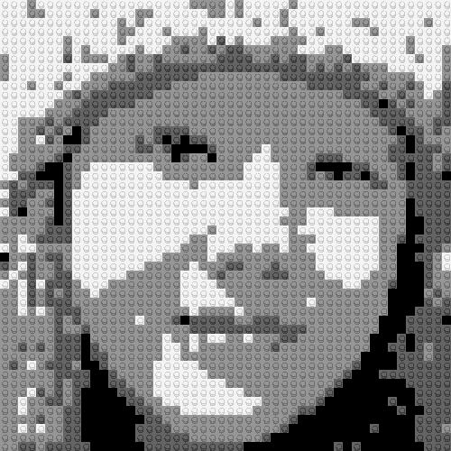 Custom Brick Mosaic