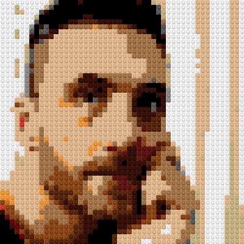 Custom Brick Mosaic