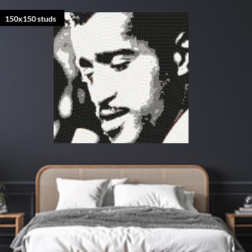 150*150studs, 120*120cm, 47.25*47.25inch
