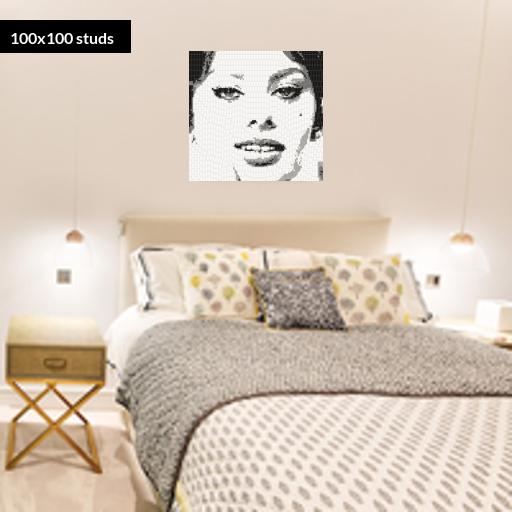 100*100studs, 80*80cm, 31.5*31.5inch