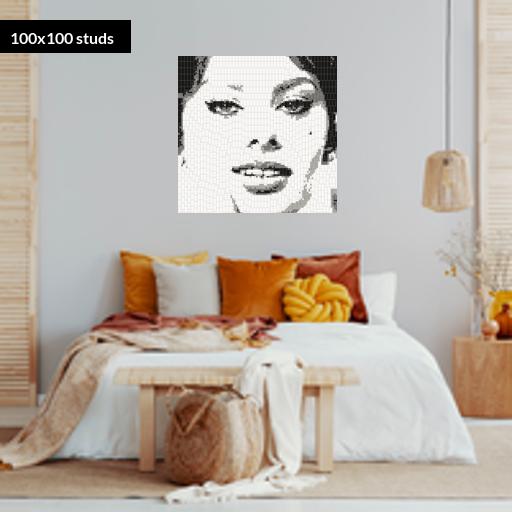 100*100studs, 80*80cm, 31.5*31.5inch