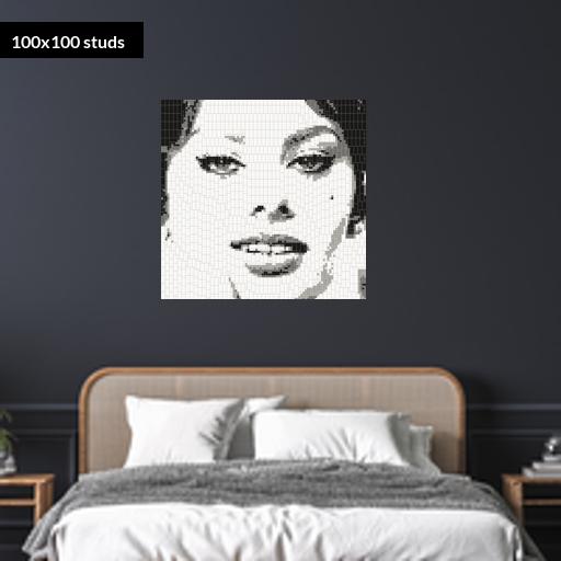100*100studs, 80*80cm, 31.5*31.5inch