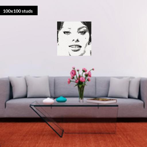 100*100studs, 80*80cm, 31.5*31.5inch