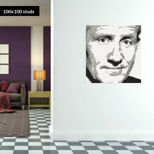 100*100studs, 80*80cm, 31.5*31.5inch