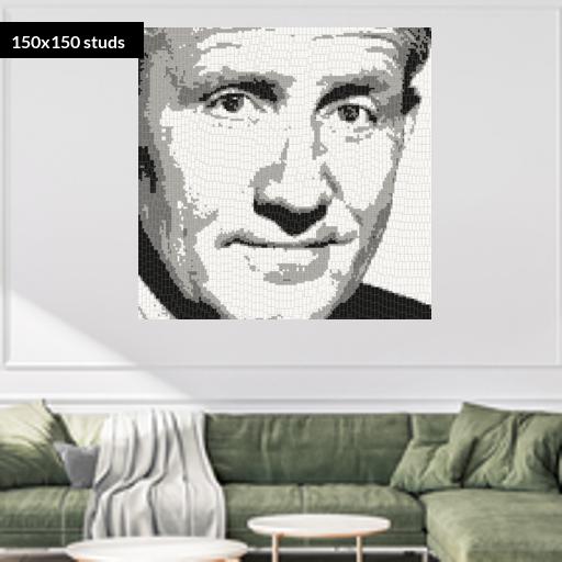 150*150studs, 120*120cm, 47.25*47.25inch