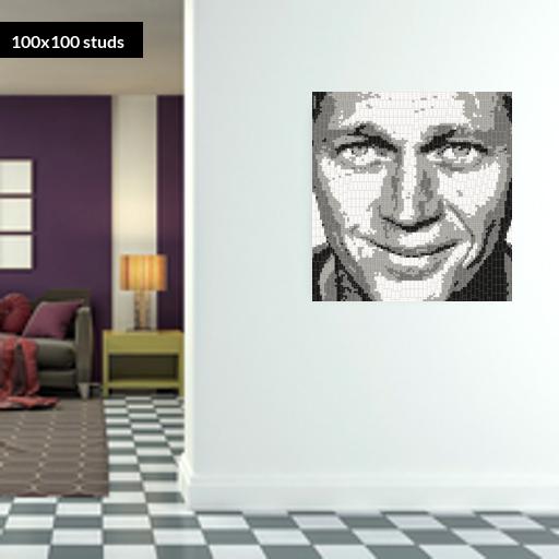 100*100studs, 80*80cm, 31.5*31.5inch