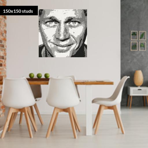 150*150studs, 120*120cm, 47.25*47.25inch