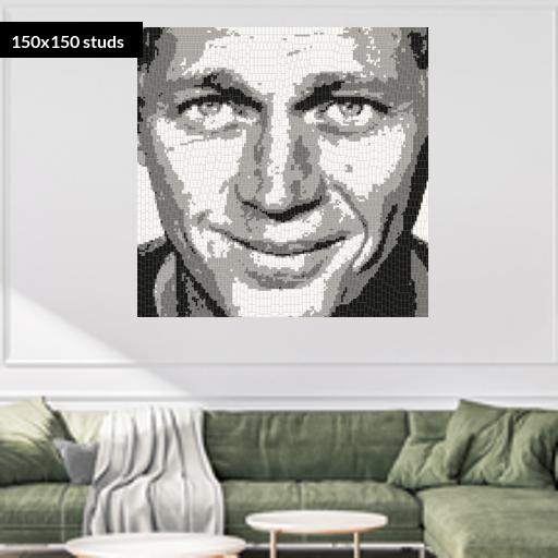 150*150studs, 120*120cm, 47.25*47.25inch