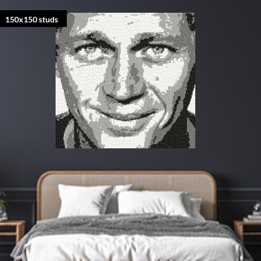 150*150studs, 120*120cm, 47.25*47.25inch